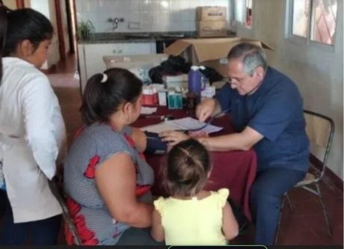 Operativo médico asistencial en la zona rural