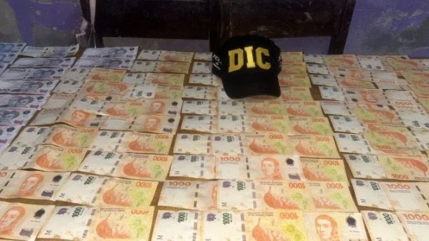 Secuestraron dinero en efectivo proveniente presuntamente del narcomenudeo