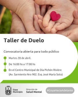 TALLER MULTIFAMILIAR: La Dirección de Salud Mental de Goya Fortalece el Acompañamiento Emocional