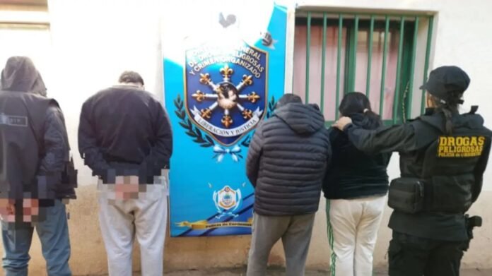 Cuatro detenidos tras el secuestro de estupefacientes por $6.8 millones en Corrientes