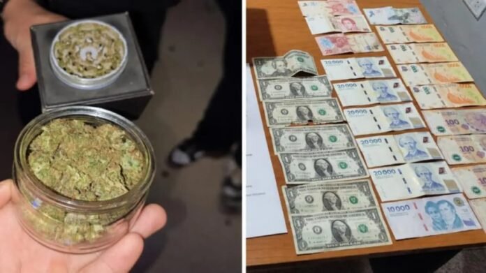 Detuvieron a un joven con marihuana en la entrada de un boliche de Corrientes
