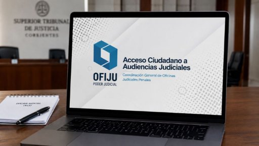 El Poder Judicial habilitará el acceso ciudadano virtual a audiencias públicas del fuero penal