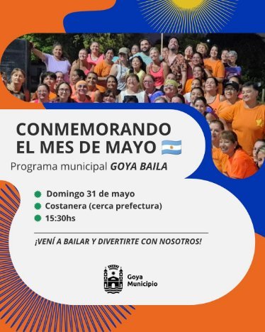 Goya Baila en la Costanera: para celebrar Mayo Patrio