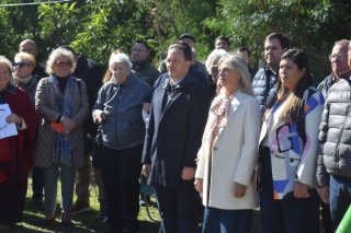 Goya impuso nombre "Monseñor Roubineau" a plazoleta ribereña