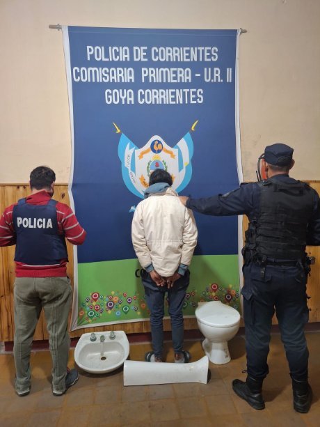 La Comisaría Primera de Goya logró un rápido esclarecimiento de robo