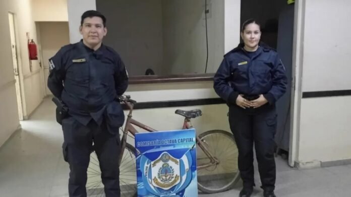 Persecución en los techos: delincuente escapó pero recuperaron una bicicleta