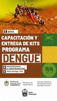 PROGRAMA DENGUE: capacitación en Casa del Bicentenario