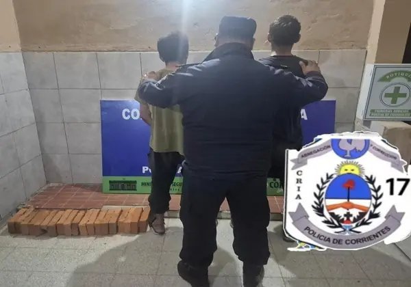 COMISARIA 17º URBANA: DETIENEN A DOS PERSONAS QUE TRANSPORTABAN LADRILLOS DE DUDOSA PROCEDENCIA