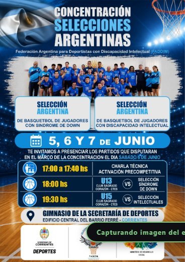 Deporte Adaptado: Selecciones Argentinas concentran en Corrientes