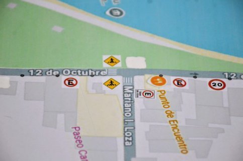 Planificación para cambios en señalética y estacionamiento en la zona de costanera